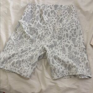 lululemon athletica Gray Patterned Athletic Shorts